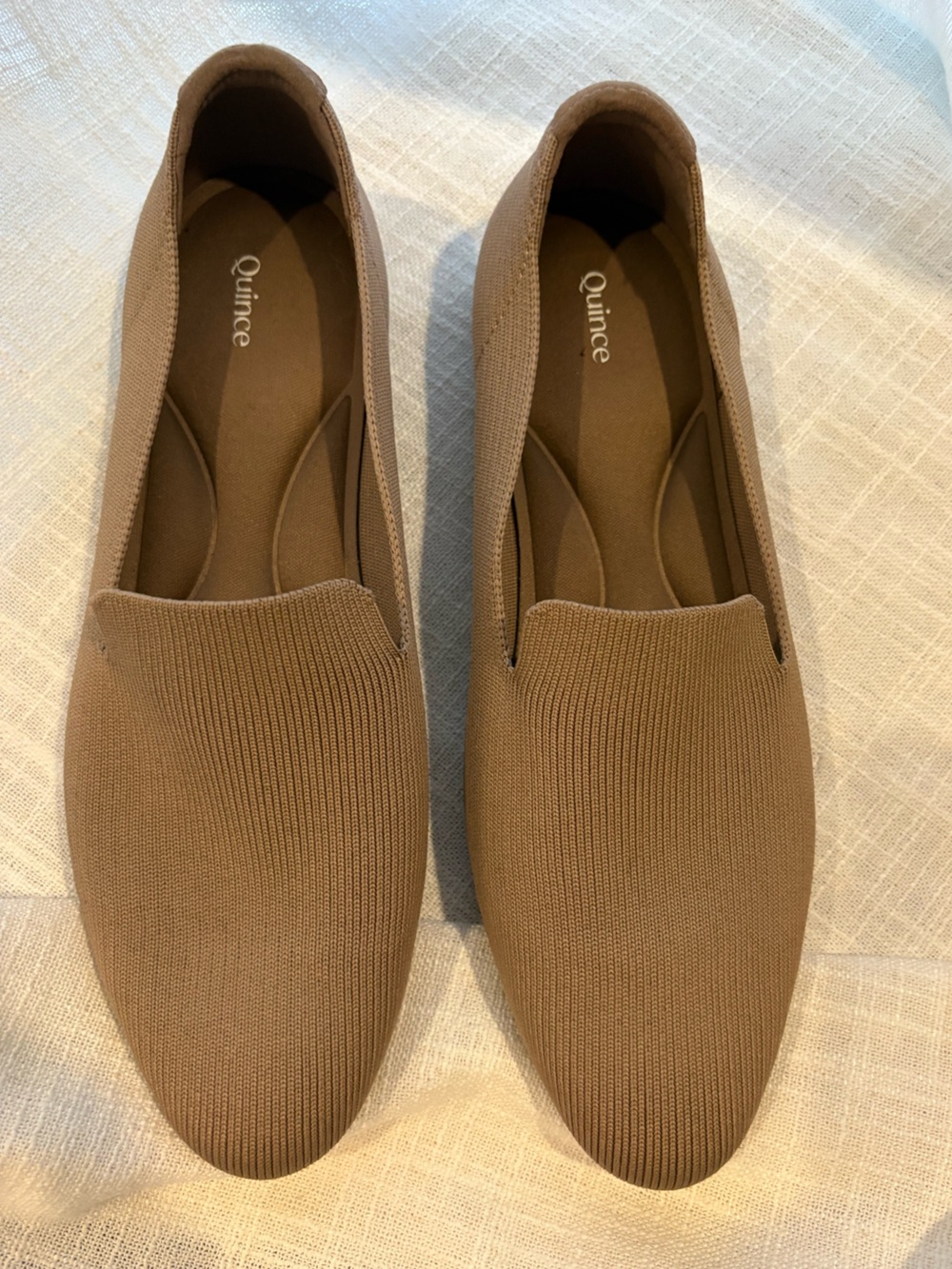 Quince Women's Washable Knit Almond-Toe Loafer - Size 8